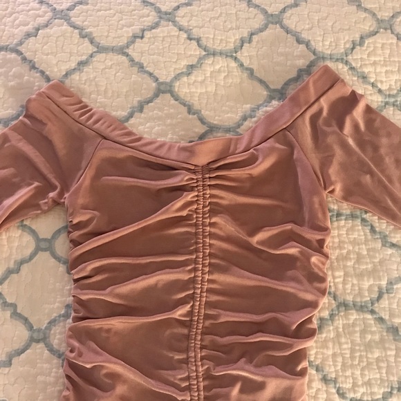 Pink Mini Body Con Dress (Medium) - Picture 6 of 6